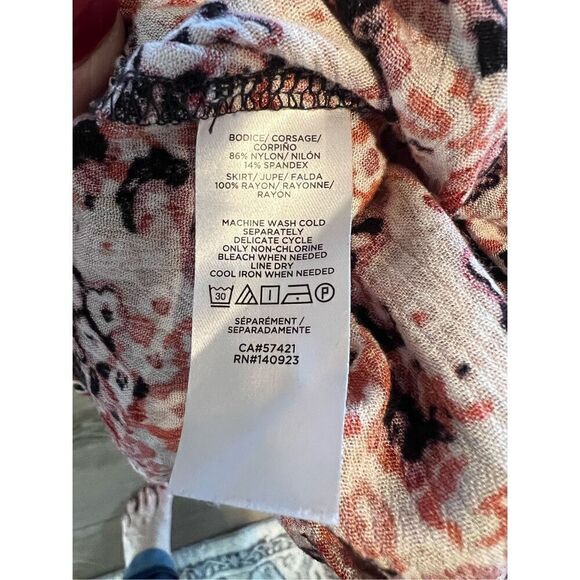 Loft Outlet Ann Taylor Women’s Size Medium Sleeveless Racerback Maxi Dress Multi - Picture 14 of 14